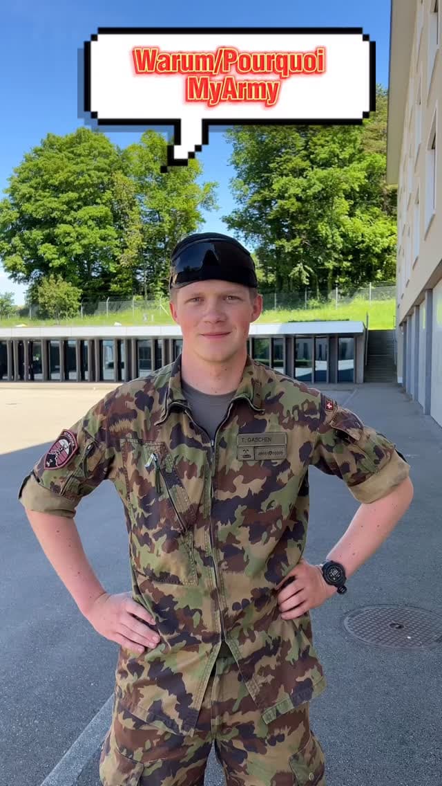 Warum MyArmy für deinen Zugpulli? Leutnant Gaschen erzählt von seiner Erfahrung. ✅ Bestickt ✅ Über 60 Farben ✅ Komplette Personalisierung